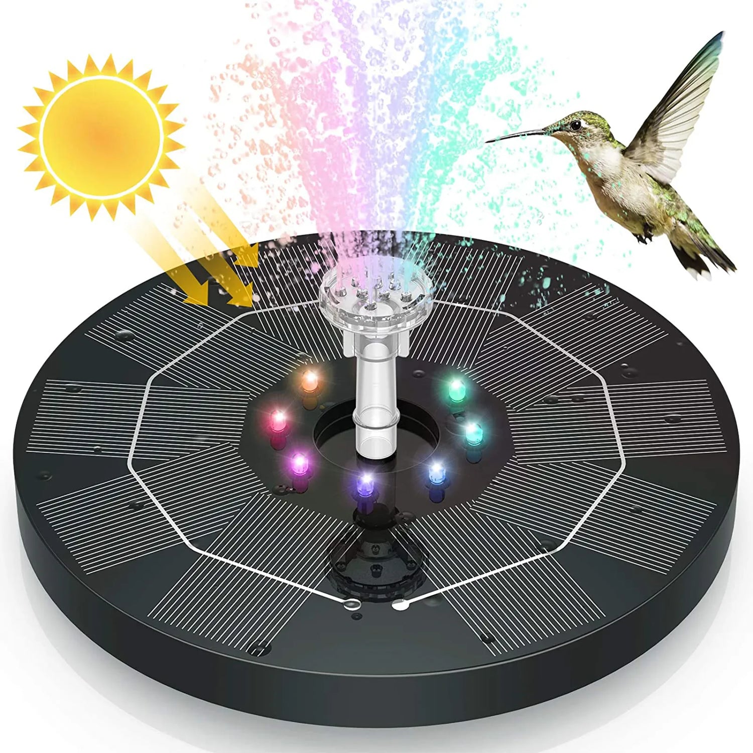 Solar Water fountain