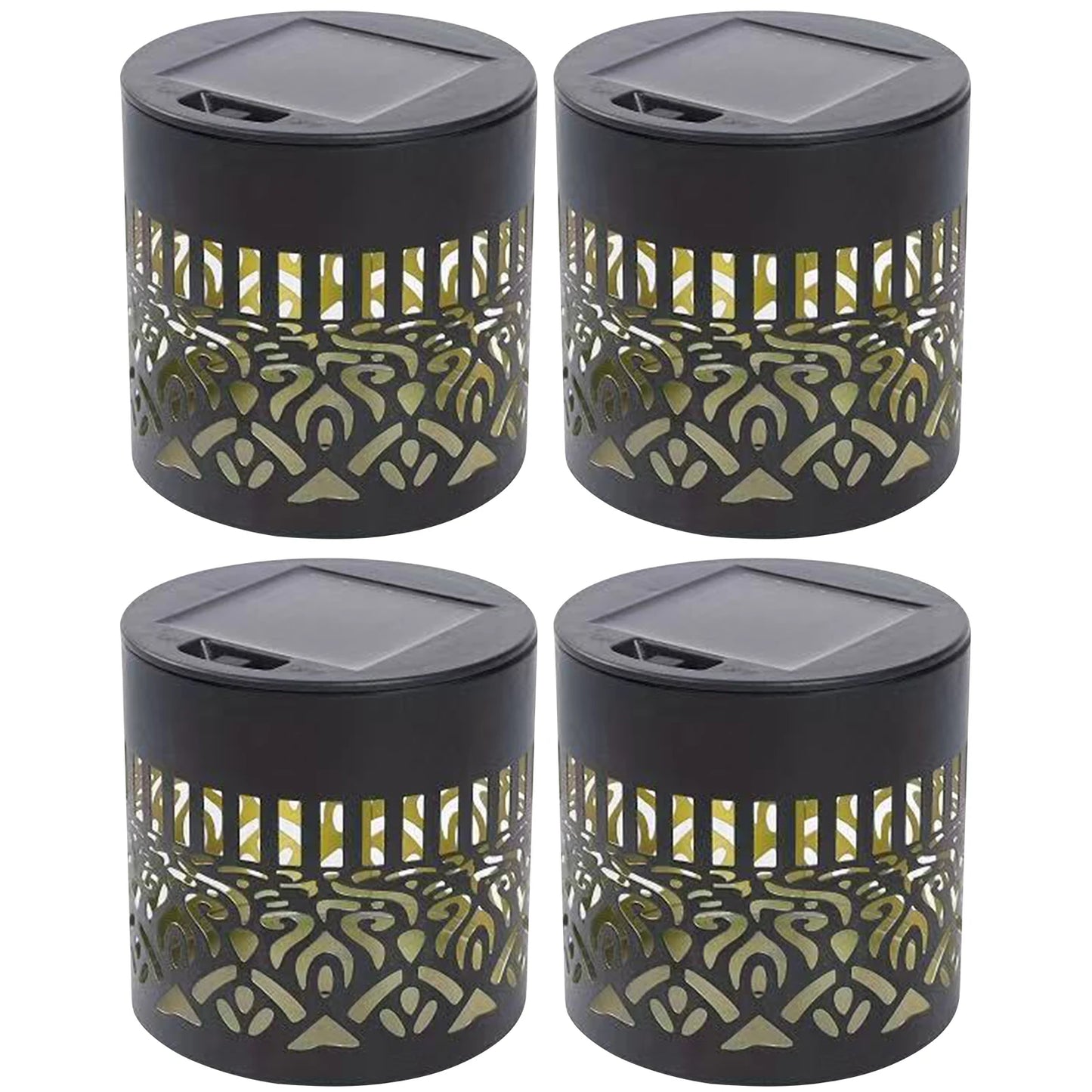 Solar Lights IP44 Waterproof Outdoor Wall Sconce Fence Lighting LED Spot Lens Deck Lights for Garden Patio Backyard